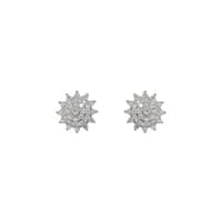 BRINCOS EM OURO AMARELO COM BRILHANTES 0,74 CTS