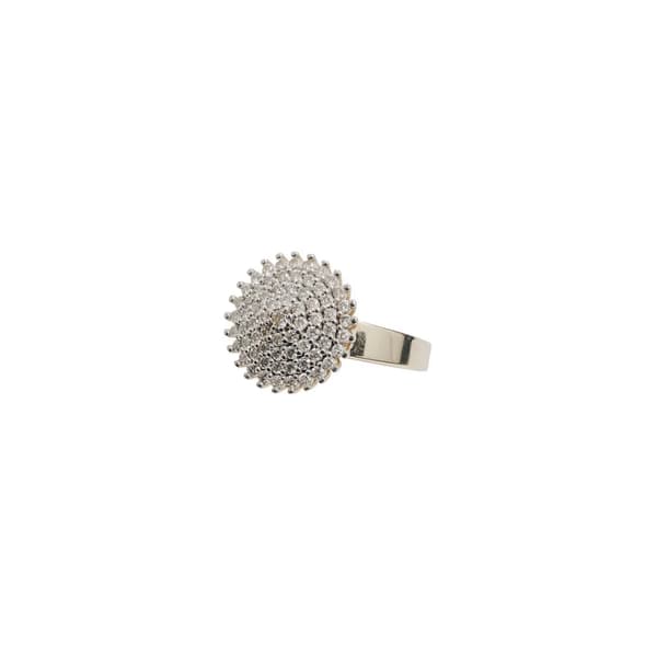 ANEL EM OURO AMARELO COM BRILHANTES 0,70 CTS ARO18