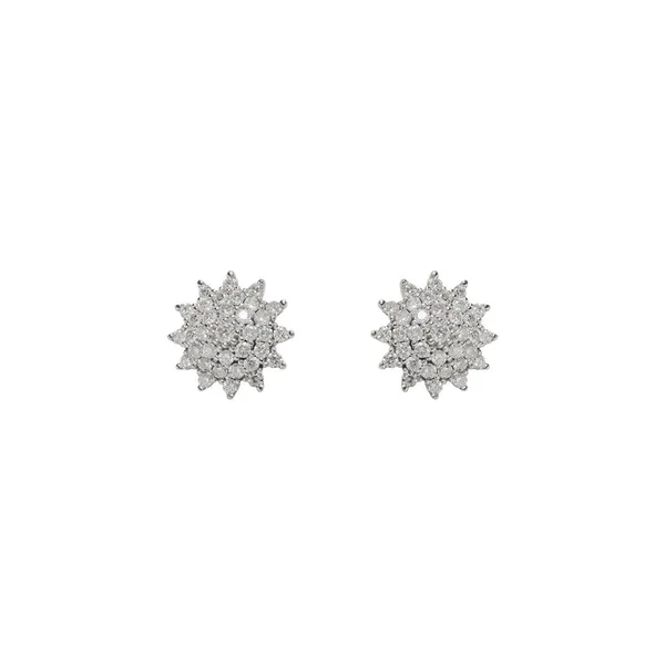 BRINCO EM OURO AMARELO COM BRILHANTES 0,74 CTS