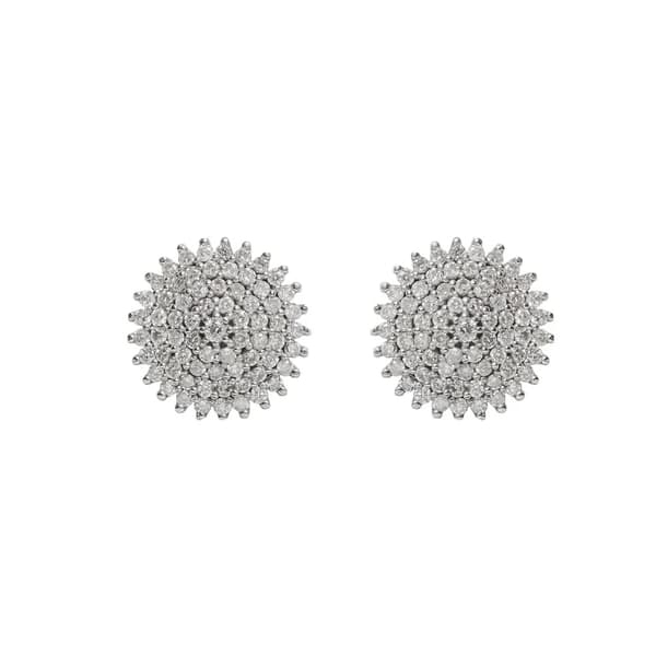 BRINCOS EM OURO AMARELO COM BRILHANTES 1,39 CTS